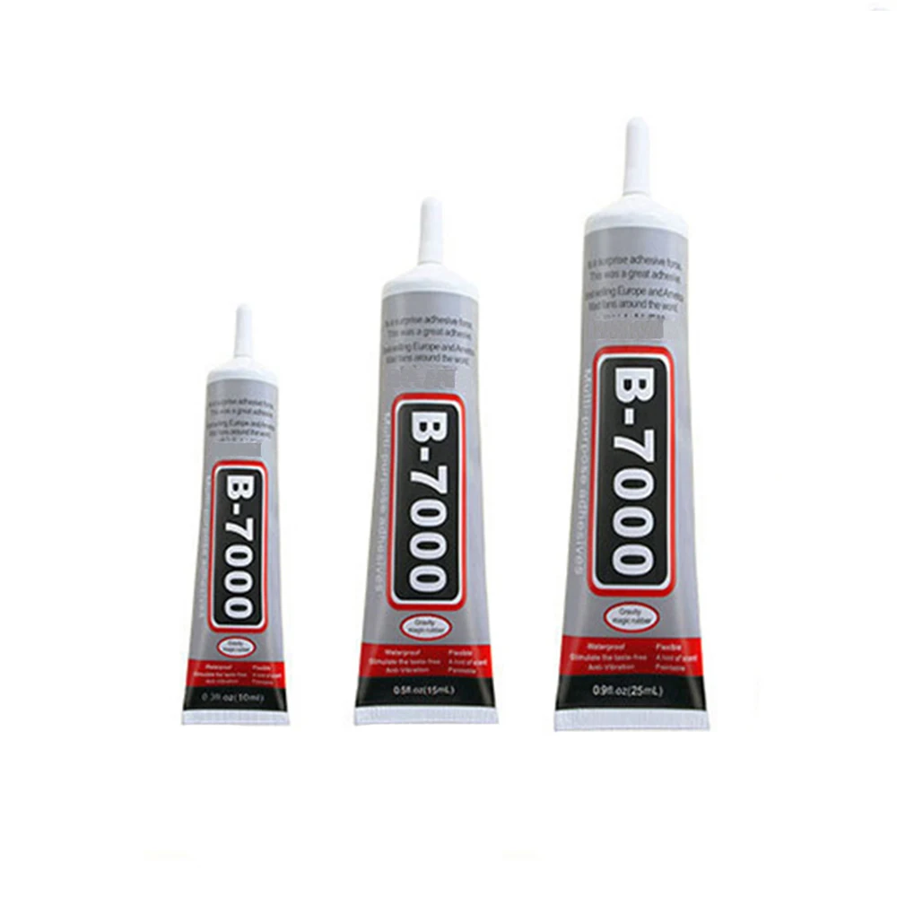

1PCS 9ml 15ml 25ml Multi-Purpose B7000 Transparent Strong Super Glue Adhesive For DIY LCD Screen Phone Case Glass Jewelry Repair