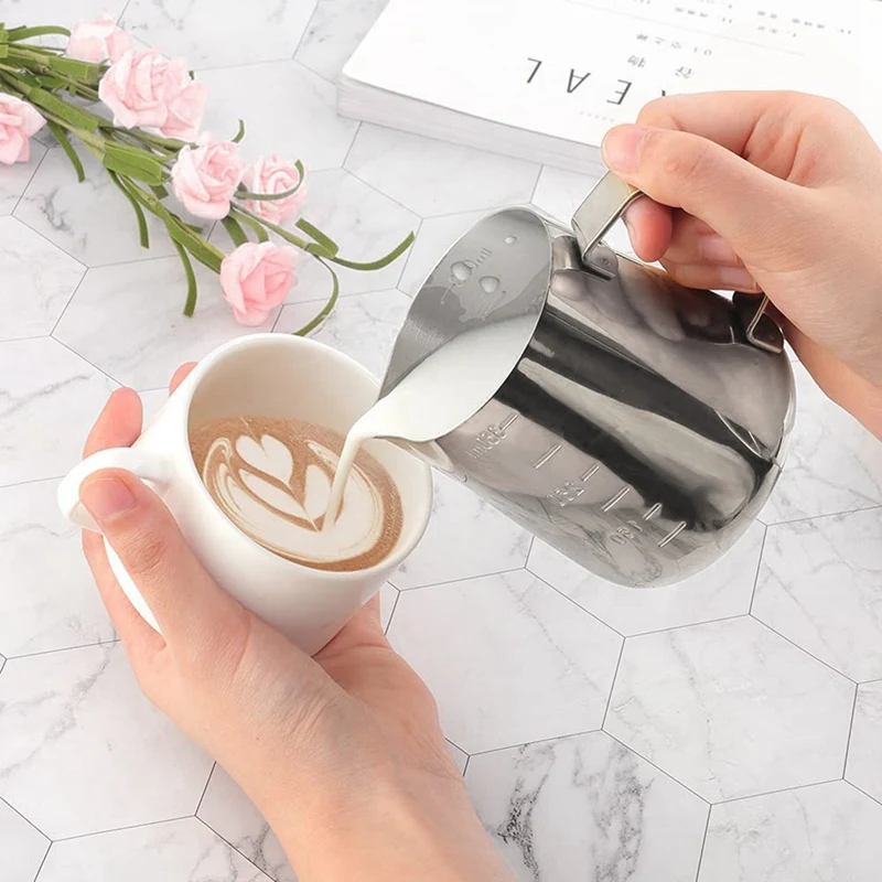 Чашка для вспенивания молока кувшин кофе инструменты бариста чашка аксессуары