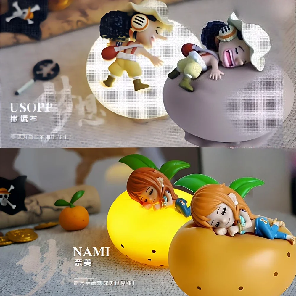 Фото One Piece Sweet Dreams Series слепая коробка мультяшный ночник украшен Луффи Зоро Нами фигурки героев Mystery Box аниме фигурка игрушка №5