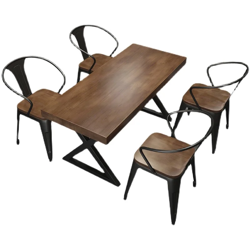 Ретро Ностальгический бистро В индустриальном стиле бар барбекю магазин паб