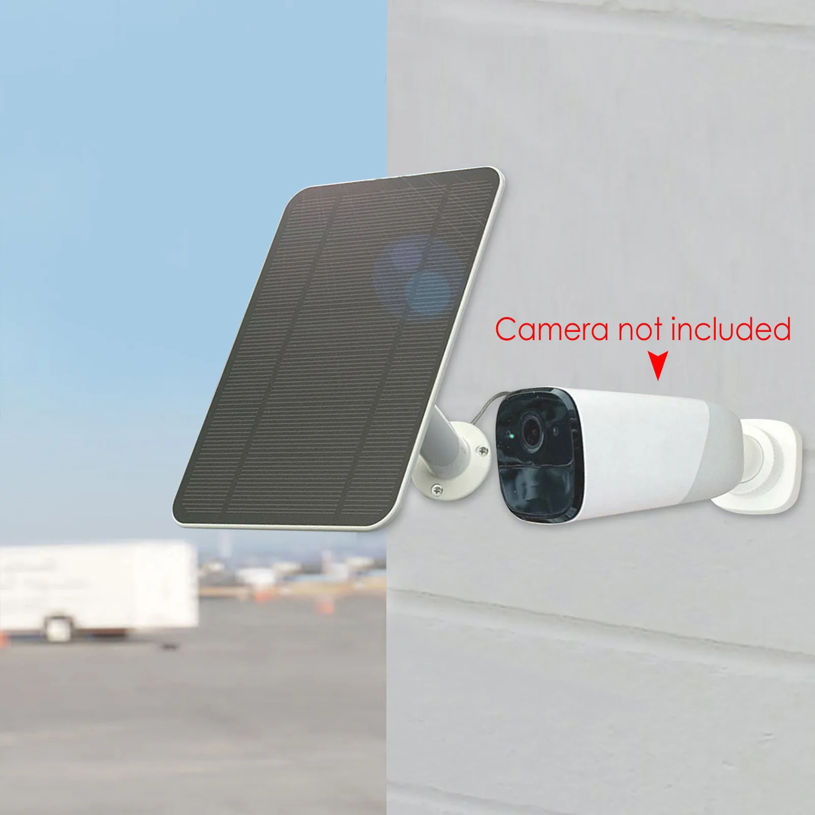 Солнечная панель для камеры безопасности 5 В 4 Вт Micro USB |