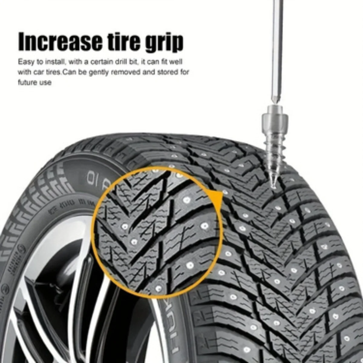 100 шт. шпильки для автомобильных шин противоскользящие винты гвозди авто