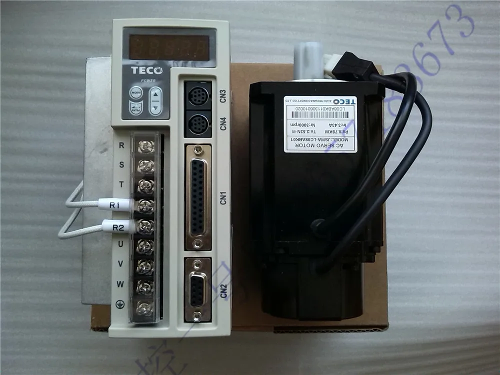 

Новинка Серводвигатель 750 Вт Φ + Драйвер JSMA-LC08ABK01 set