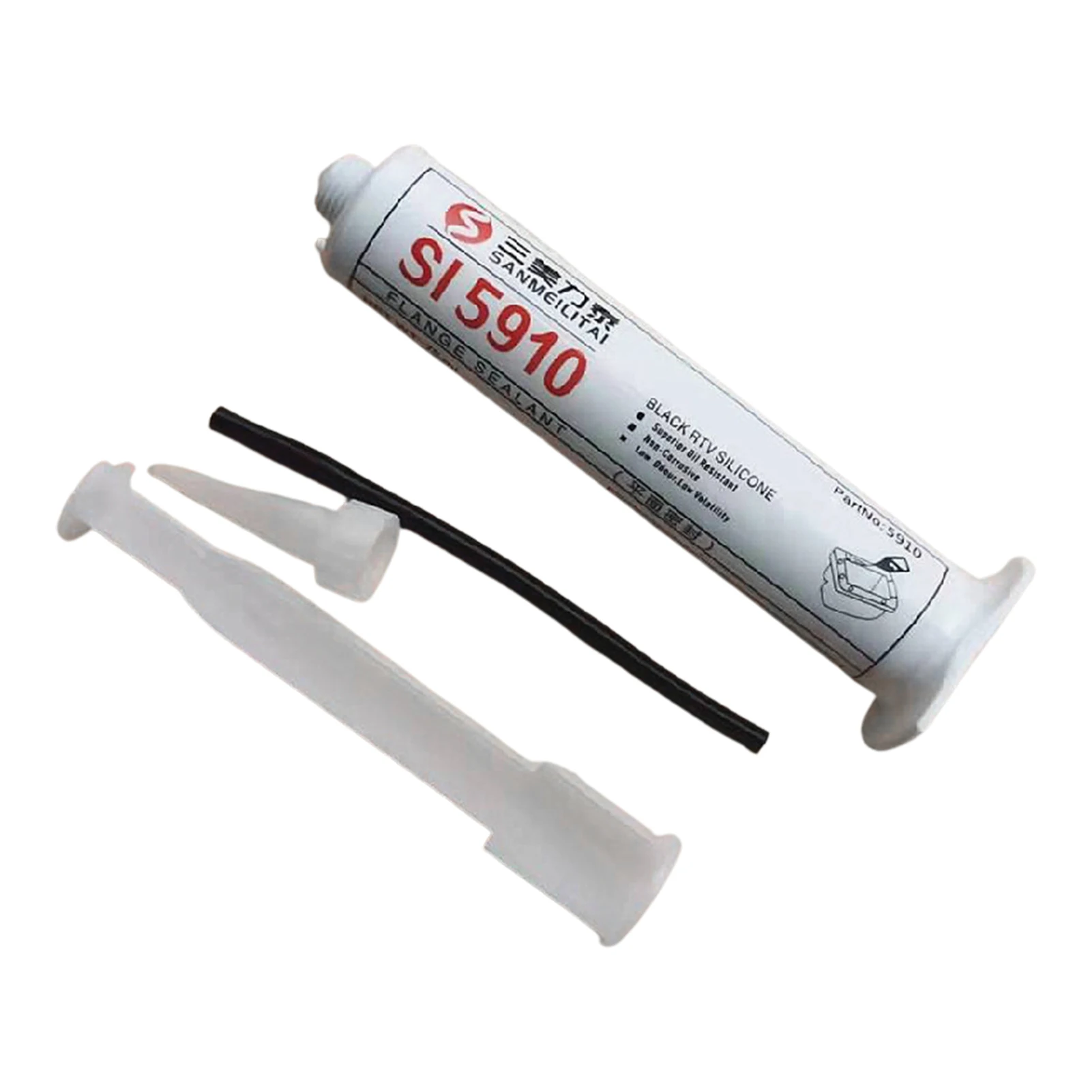 

Automotive Seam Sealer High Temp Silicone 75ml Car High Temperature Silicone Rubber Automotive Non-adhesive Gasket Oil Resistant