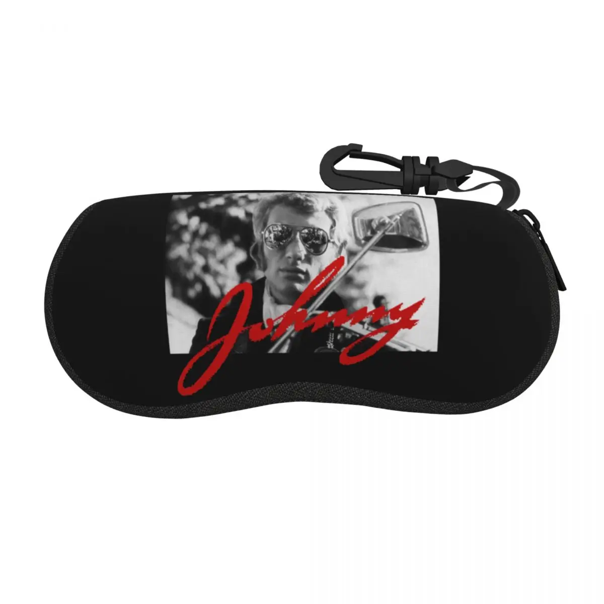 Винтажный чехол для очков в стиле ретро Johnny Hallyday коробка с принтом