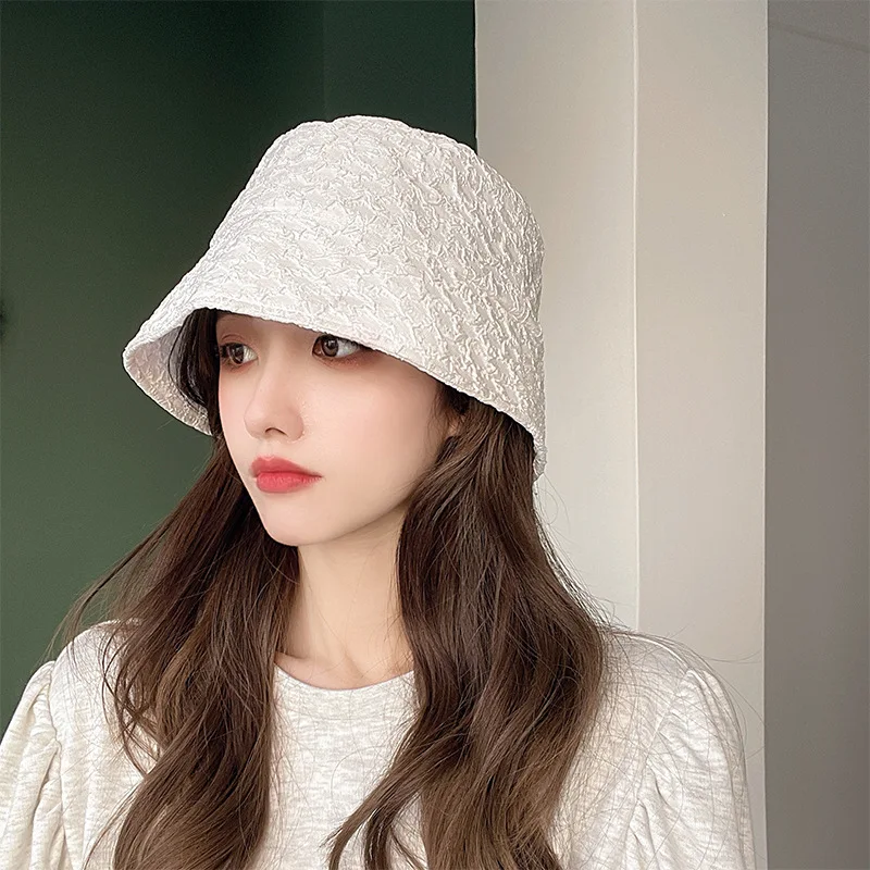 Gauze Lace Bucket Hats for Women Soft 