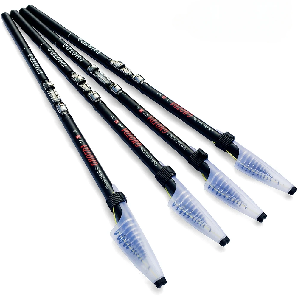Ghotda Carbon Телескопическая удочка для скальной удочки Ультра легкая 2 7 м 3 6 4 5