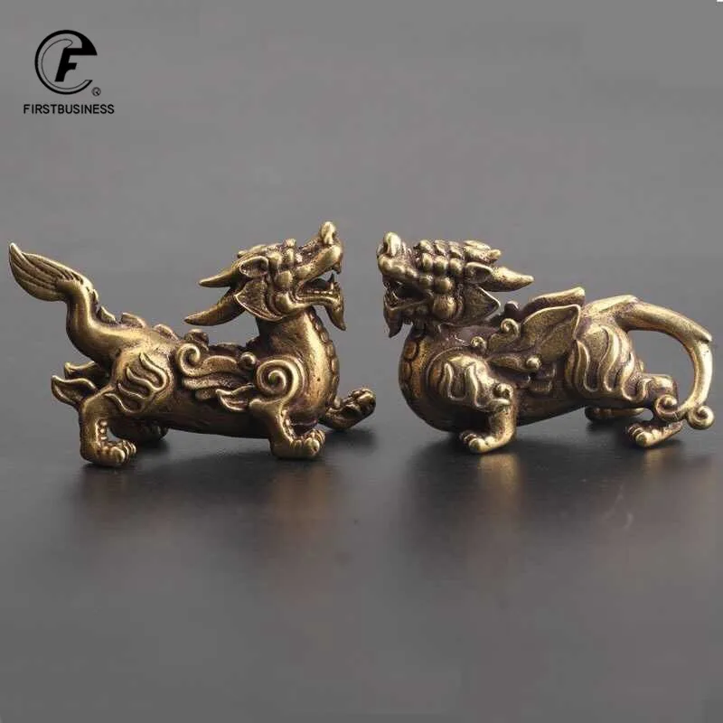 

Миниатюрные фигурки Pixiu из меди
