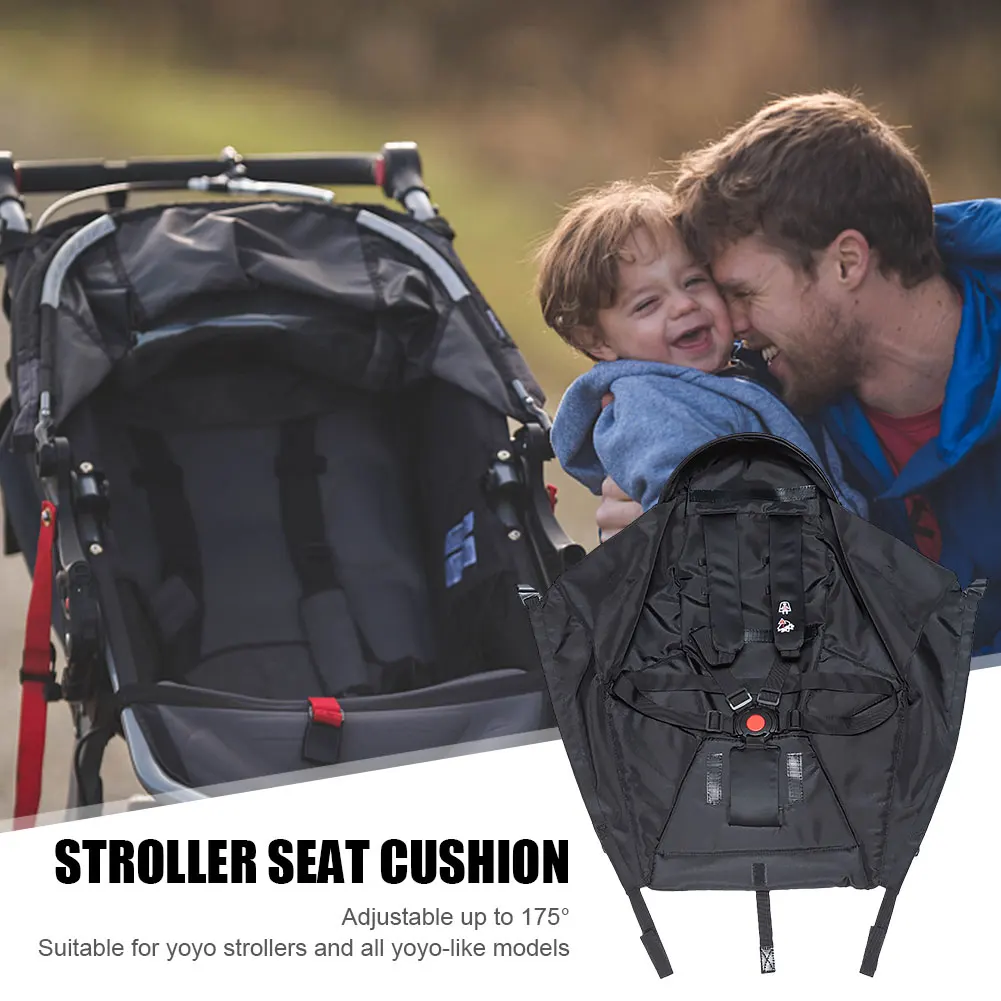 

Stroller Seat Back For Baby Seat Cushion Original Cloth Fabric Cloth Baby Carriage Stroller Accessories Fit Babytime
