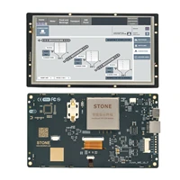 7 inch hmi lcd display module with touch screen rs232 rs485 ttl uart port stvi070wt 01