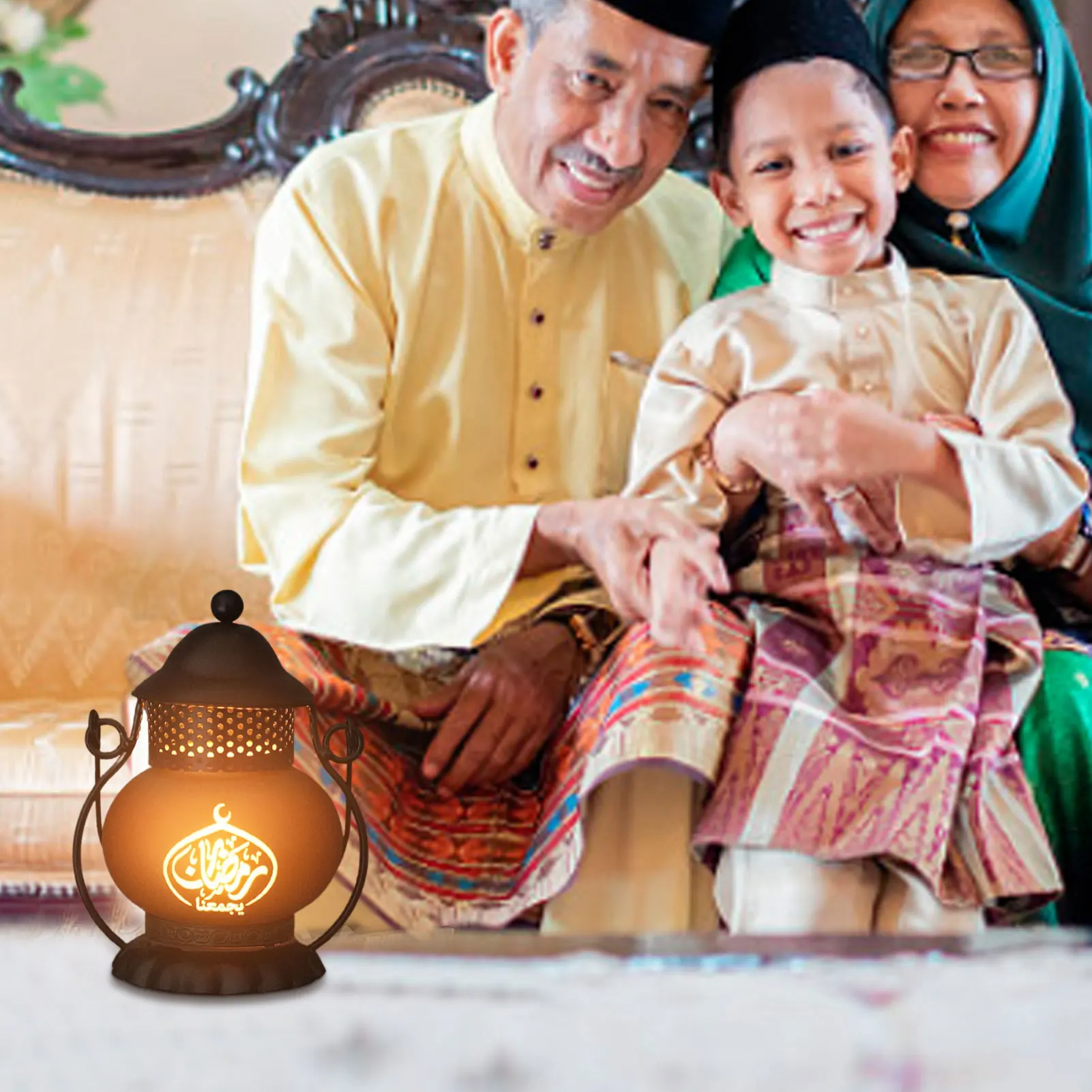 

Ramadan Iron Candle Lantern Small Sized Wedding Centerpieces Iron Glass Hangings Lanterns Creative Wedding Home Table Decor