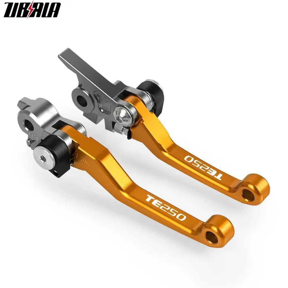 

Dirtbike For HUSQVARNA TE250 2017 2018 2019 2020 2021 Motorcoss Pit Dirt Bike Pivot Foldable Brake Clutch Levers With LOGO TE250