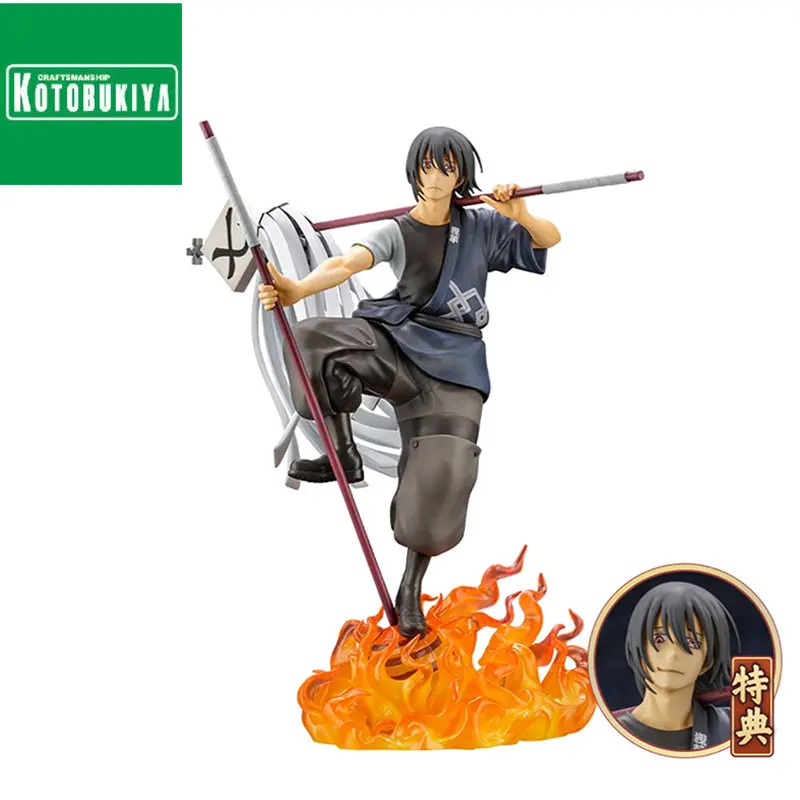 

Kotobukiya Original ARTFX J Fire Force Shinmon Benimaru Pvc Collectibles Model Toy Anime Desktop Ornament Figure Peripheral