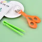 Пластиковый набор игрушек для изучения природы для детей, инструмент для обучения насекомым-пластиковые Ножничные зажимы и пинцеты