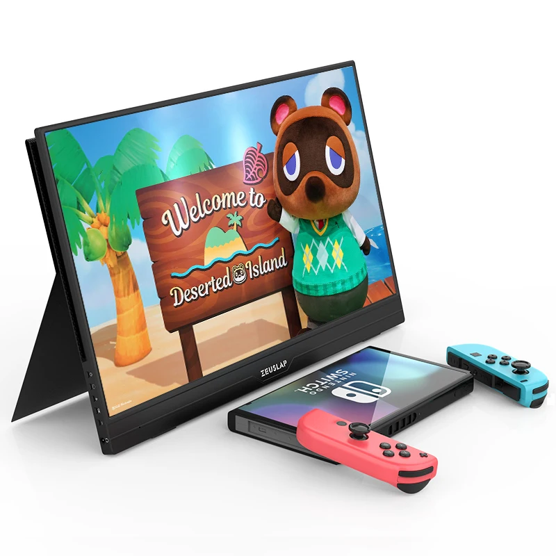 

New 15.6inch ultrathin portable monitor usb c HDMI-Compatible gaming monitor with 1080p/touch function/4K for options