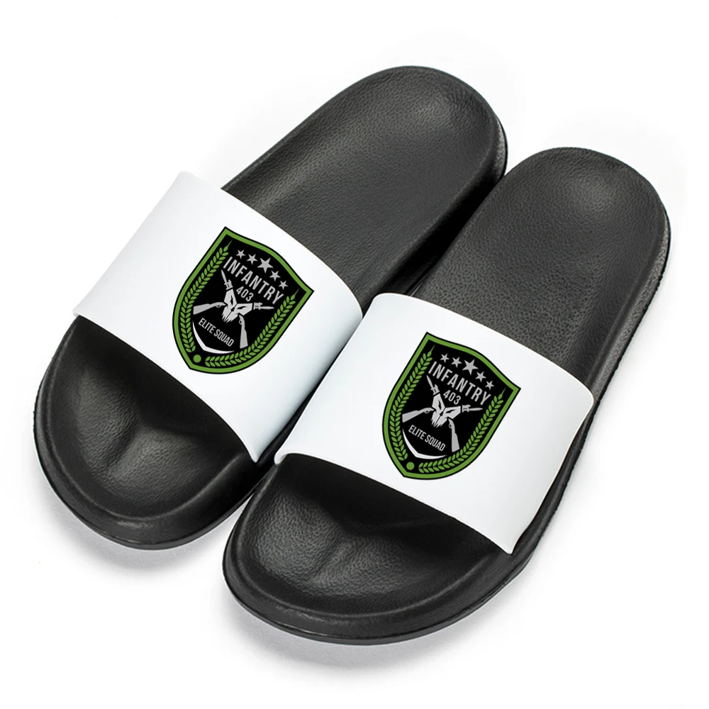 

New Heat Wave Beach Summer Print Slipper PVC Outdoor Slides Soft Thick Soled Pool Indoor Home Slippers Unisex Korean Harajuku B