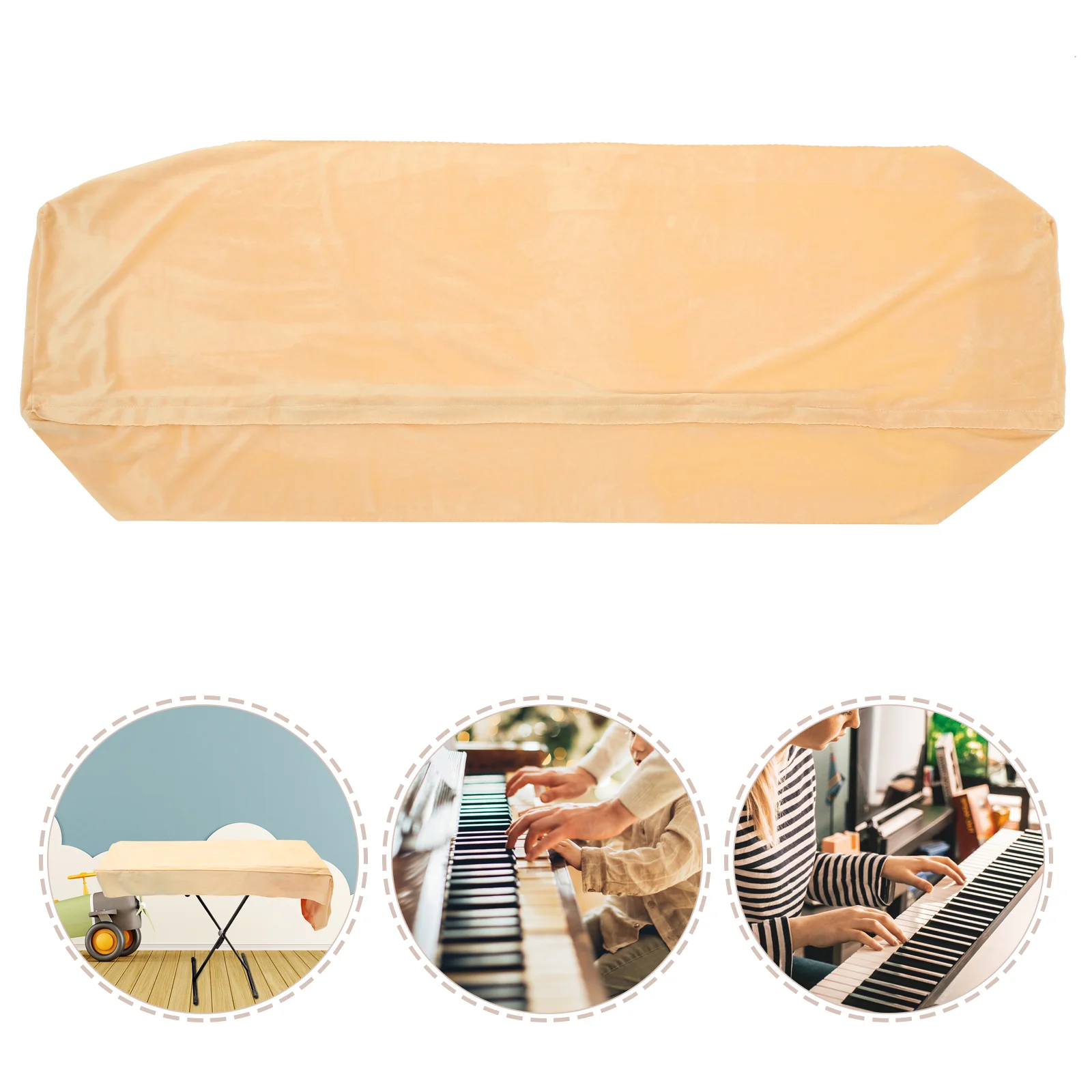 

Suite Digital Piano Dust Cover 88 Keys Cloth Accessories Gifts Women Keyboard Maintenance Kit