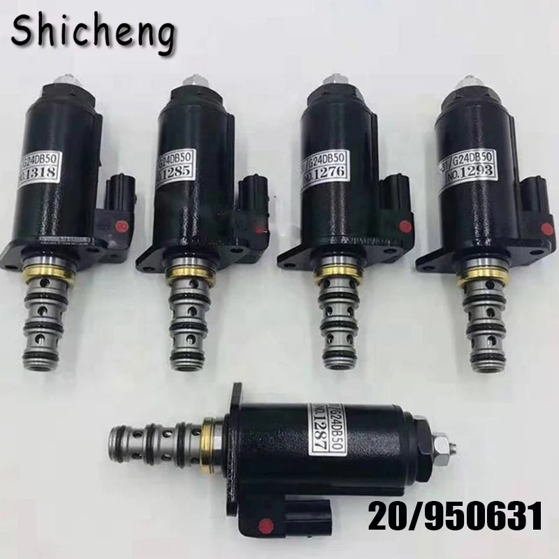 

JCB Excavator Solenoid Valve 20950631 20/950631 JS200 Excavator Spare Parts JS220 JS200 Excavator Parts Interior Parts