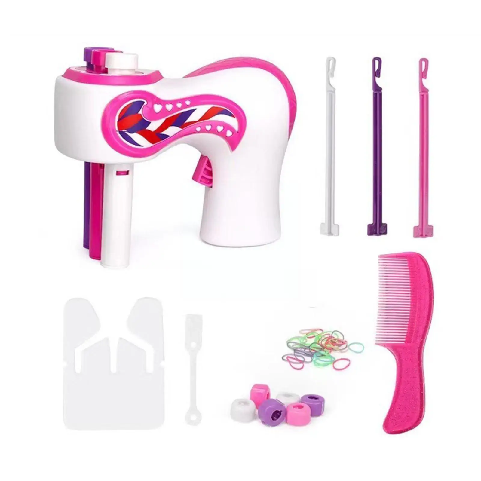 

Автоматическая машинка для плетения волос для девочек, электрические инструменты для плетения волос «сделай сам», вязание, твист, плетение,...