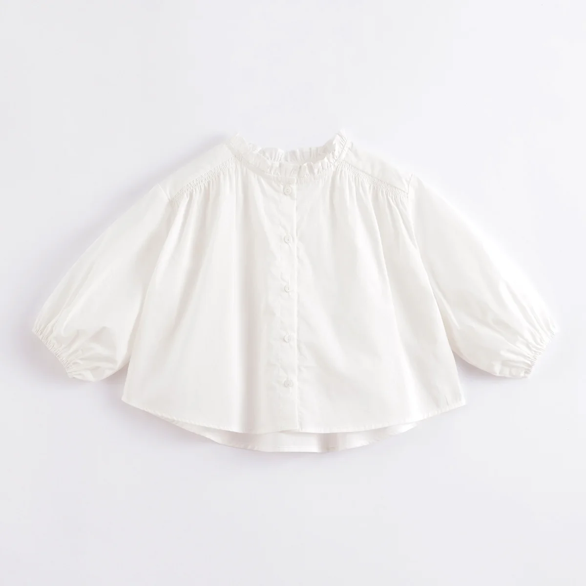 

Осенняя Блузка для девочек Марк и Джейни, хлопковые рубашки, белые топы для девочек, 221551
