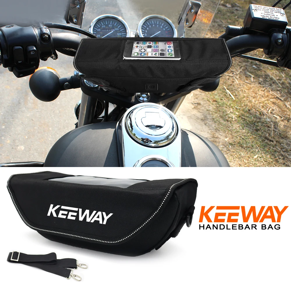 

Waterproof Handlebar Bag For Keeway Superlight 125 / 150 / 200 Motorcycle Accessories Storage Travel Tool bags