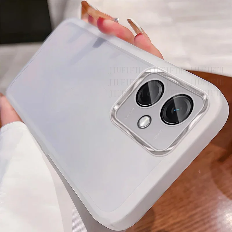 Чехол для Xiaomi Redmi Note 13 13ProPlus 14C C 12 S 11S 10C POCO X6 M6 Pro прозрачный объектив защитная