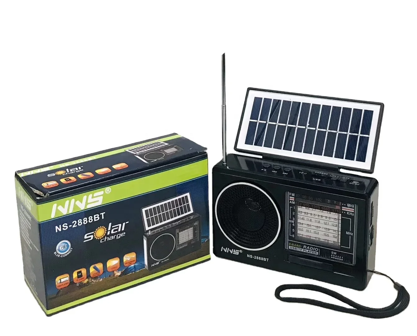 NNS 2888BT новый тренд коротковолновый радиоприемник портативный синий зуб