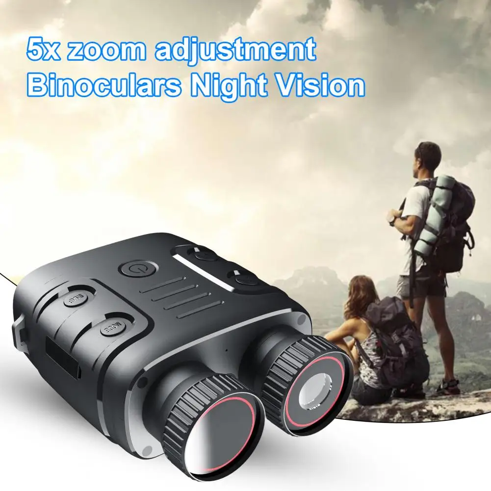 High Resolution Video Recording Ip54 Waterproof 5x Binocular Usb Interface Night Vision Camera