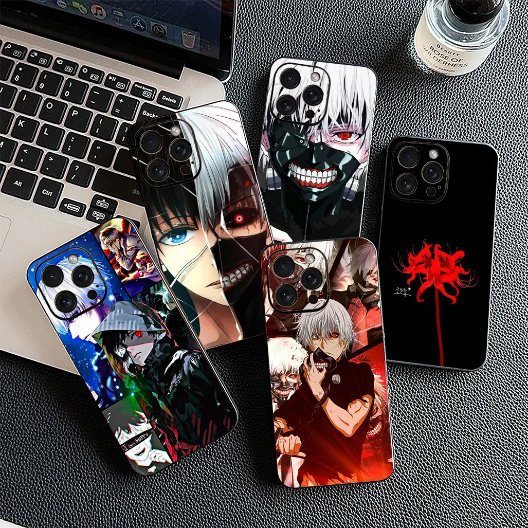 Чехол для телефона Samsung Galaxy A36 A55 S25 S24 S23 FE Ultra Plus S7 Edge S25+ Funda Soft Case Tokyo Ghoul Ken Kaneki Casing (art.: 3920d0fa8de4f) - 3920d0fa8de4f