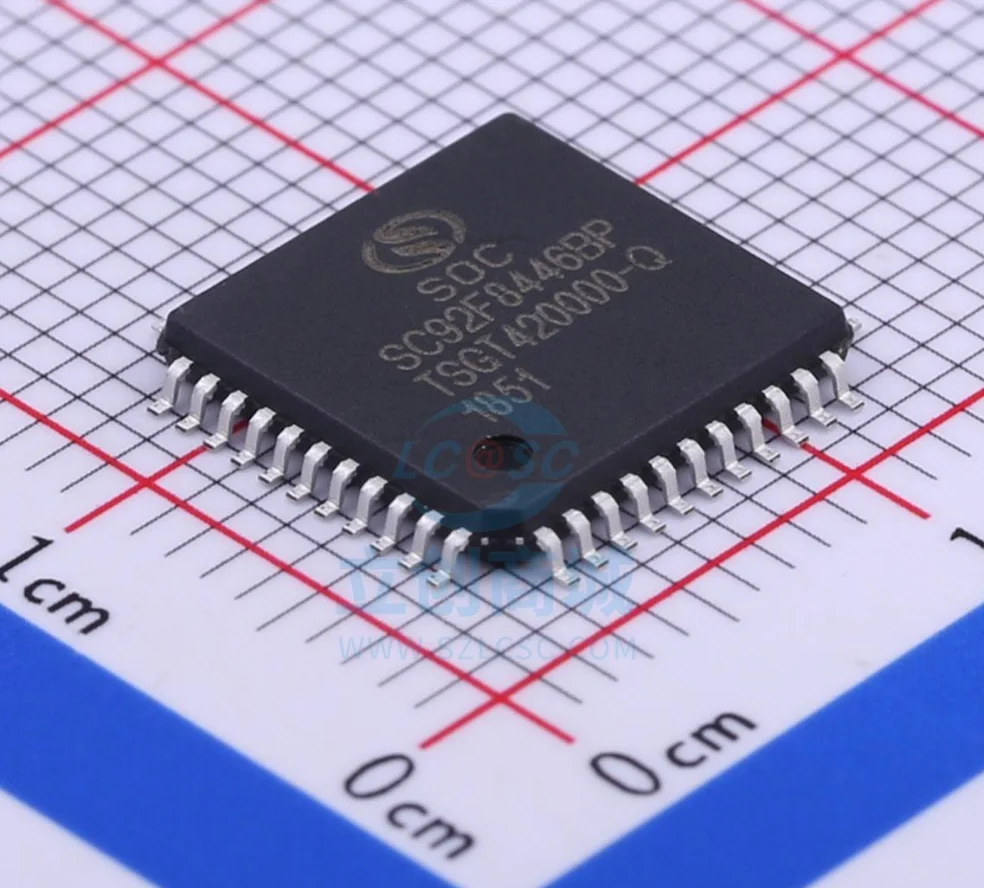 

100% New Original SC92F8446BP44R Package LQFP-44 New Original Genuine Microcontroller (MCU/MPU/SOC) IC Chip