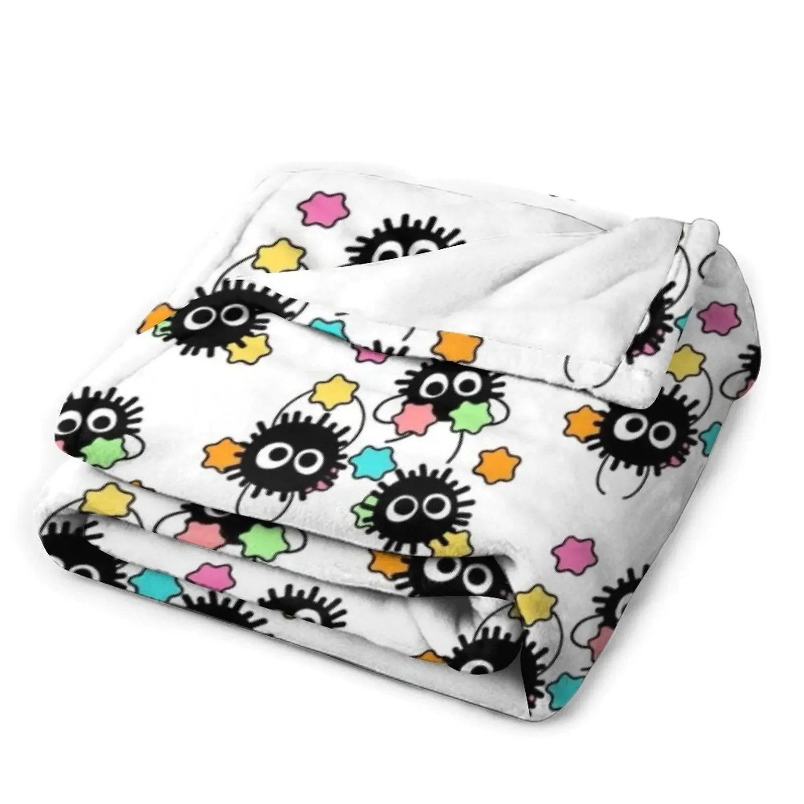 Одеяло Happy Soot Sprites Пляжное тонкое очень большое одеяло Мягкие большие одеяла