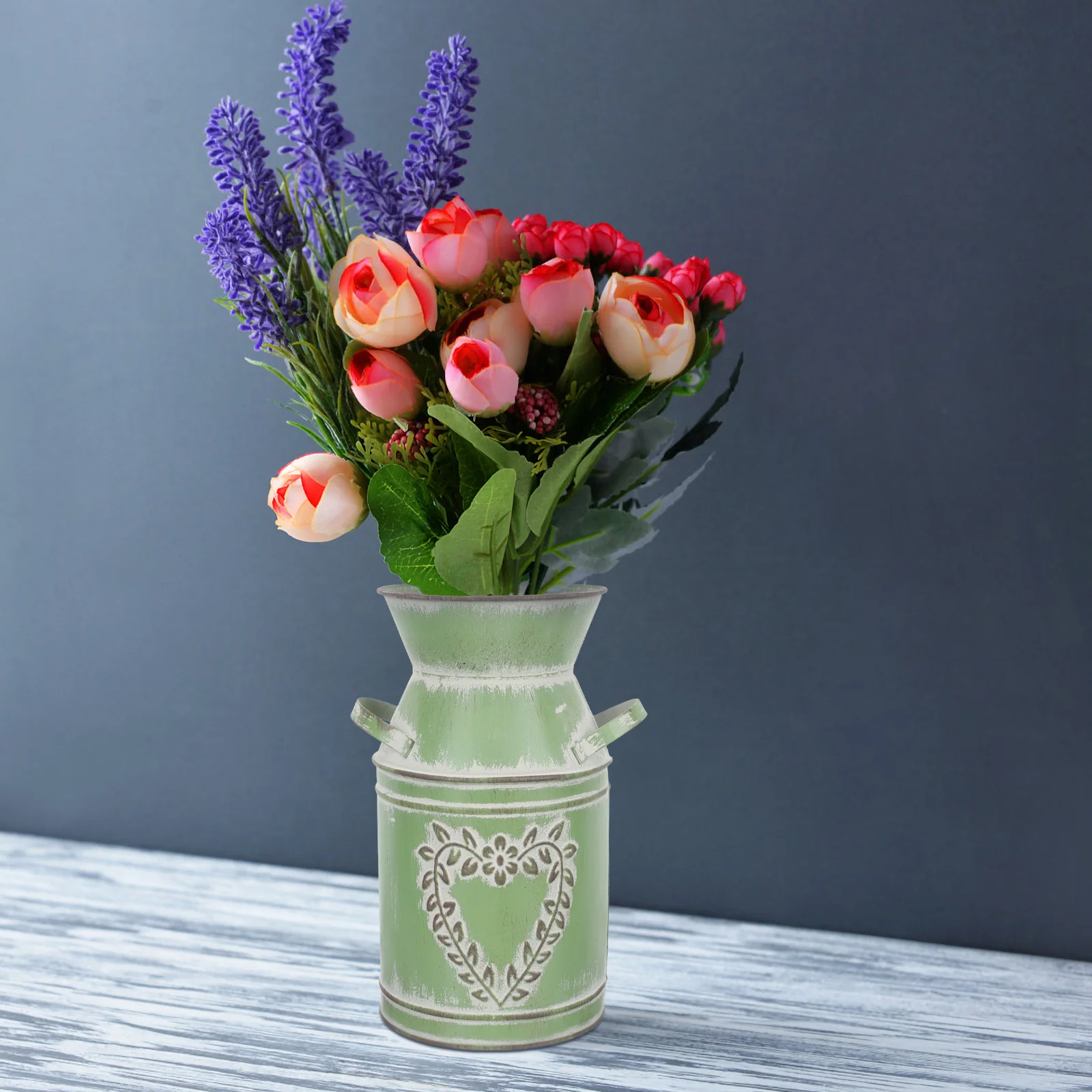 

Metal Flower Vase Metal Flower Pot Delicate Flower Container Home Supplies