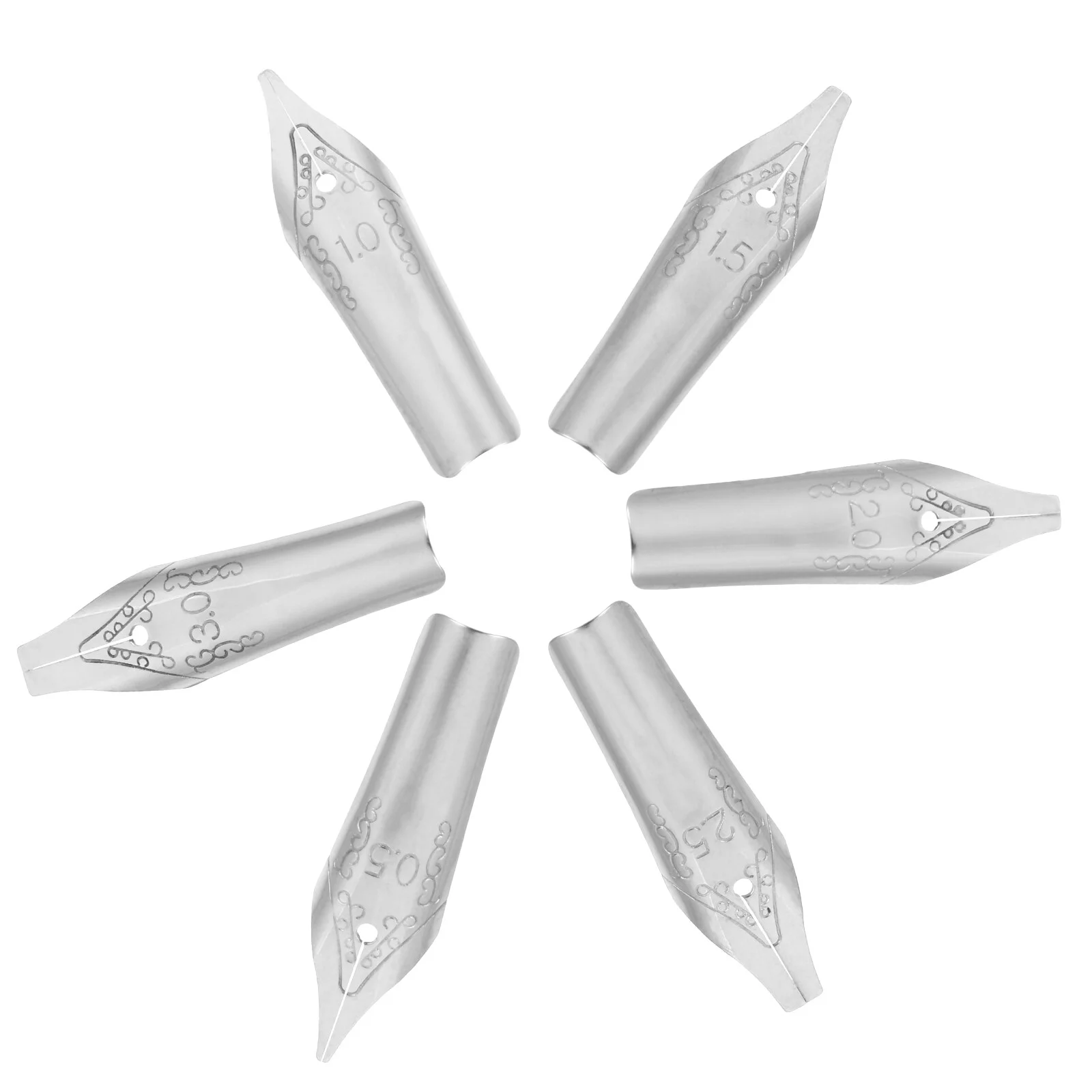 

30pcs Fountain Pen Nibs Calligraphy Writing Pen Nibs Replacement Nibs Set