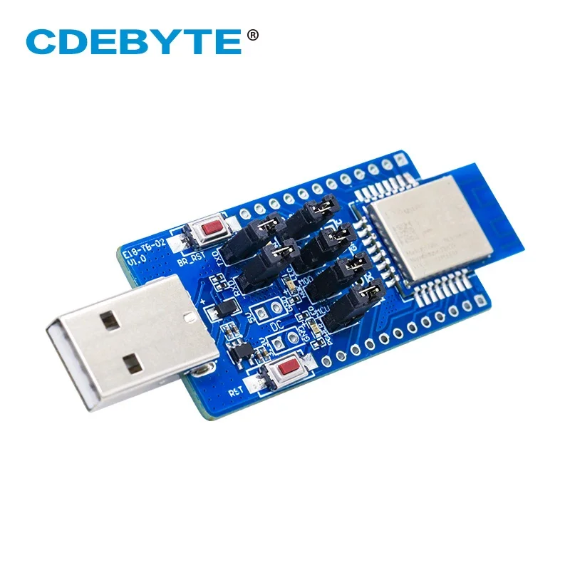 E18-TBL-01 CH340G USB-TTL Последовательный порт 4 дБм Тестовая плата Модуль UART ZigBee