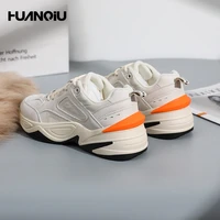 huanqiu sneakers 2021 new versatile ins trendy plush daddy shoes womens shoes net red sports casual running shoes