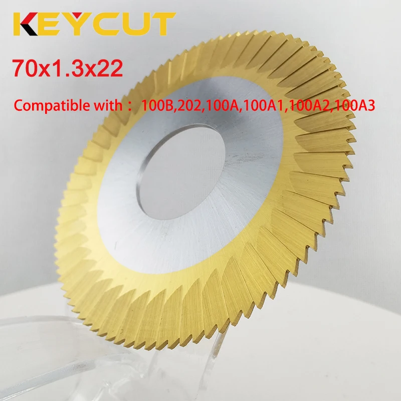 Фрезы Wenxing 0022A 70x1 3x22 Mortice Cutter для ключевых машин 100B 202 100A 100A1 100A2 100A3