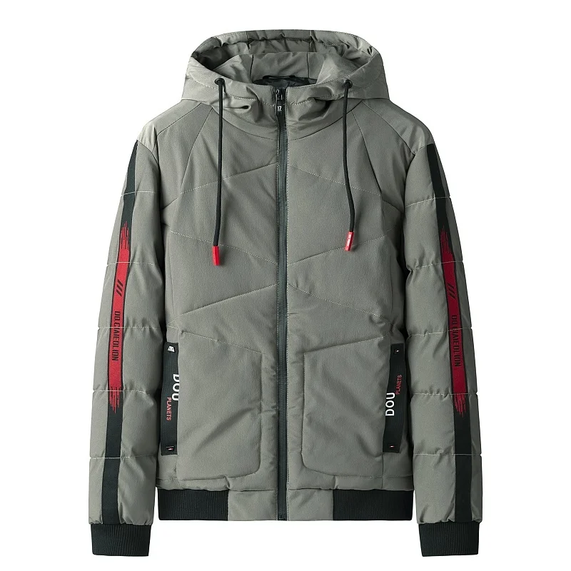 Парка мужская зимняя с капюшоном х/б размеры до 4XL