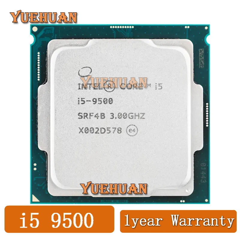 

Core i5 9500 i5-9500 3,0 ГГц шестиядерный шестипоточный ЦПУ 14 нм 65 Вт 9M DDR4 процессор LGA 1151 геймерский процессор Core i5