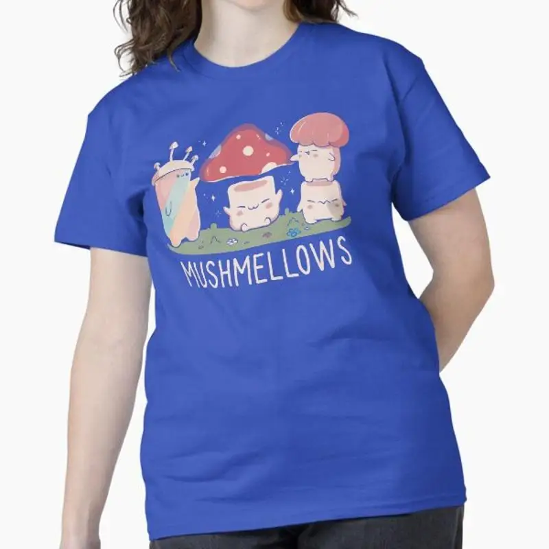 Фото Классическая футболка Mushmellows Kawaii Fungi от Tobe Fonseca №1