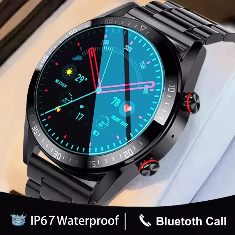

Смарт-часы мужские с поддержкой Bluetooth, 454*454 экран
