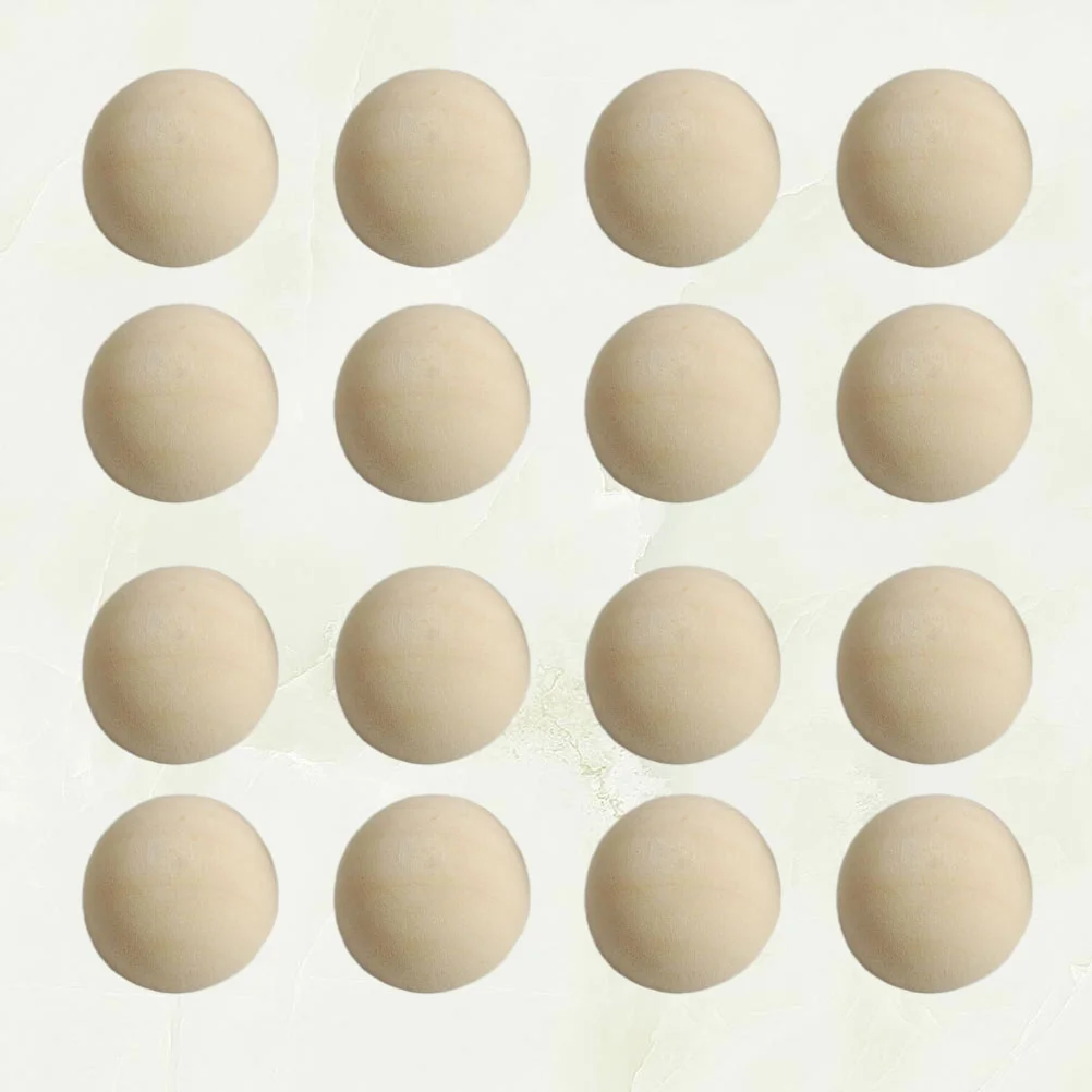 

Wooden Christmascrafts Unfinished Painting Small Round Wood Unpainted Diyornaments Decorations