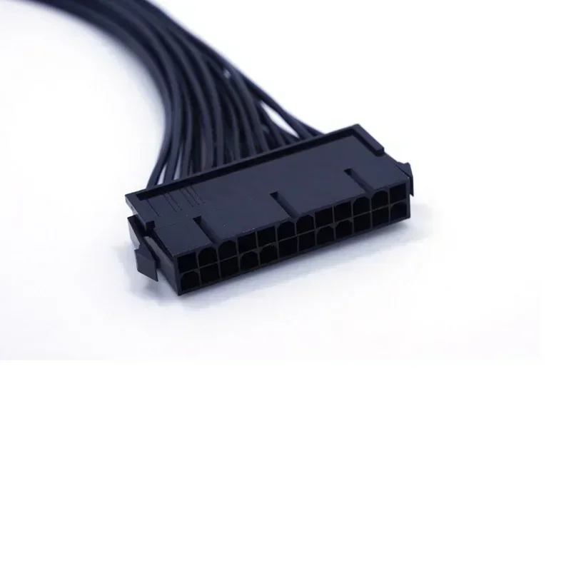1 шт. 18AWG ATX 24 (20 + 4) контактный женский блок питания для материнской платы папа-мама