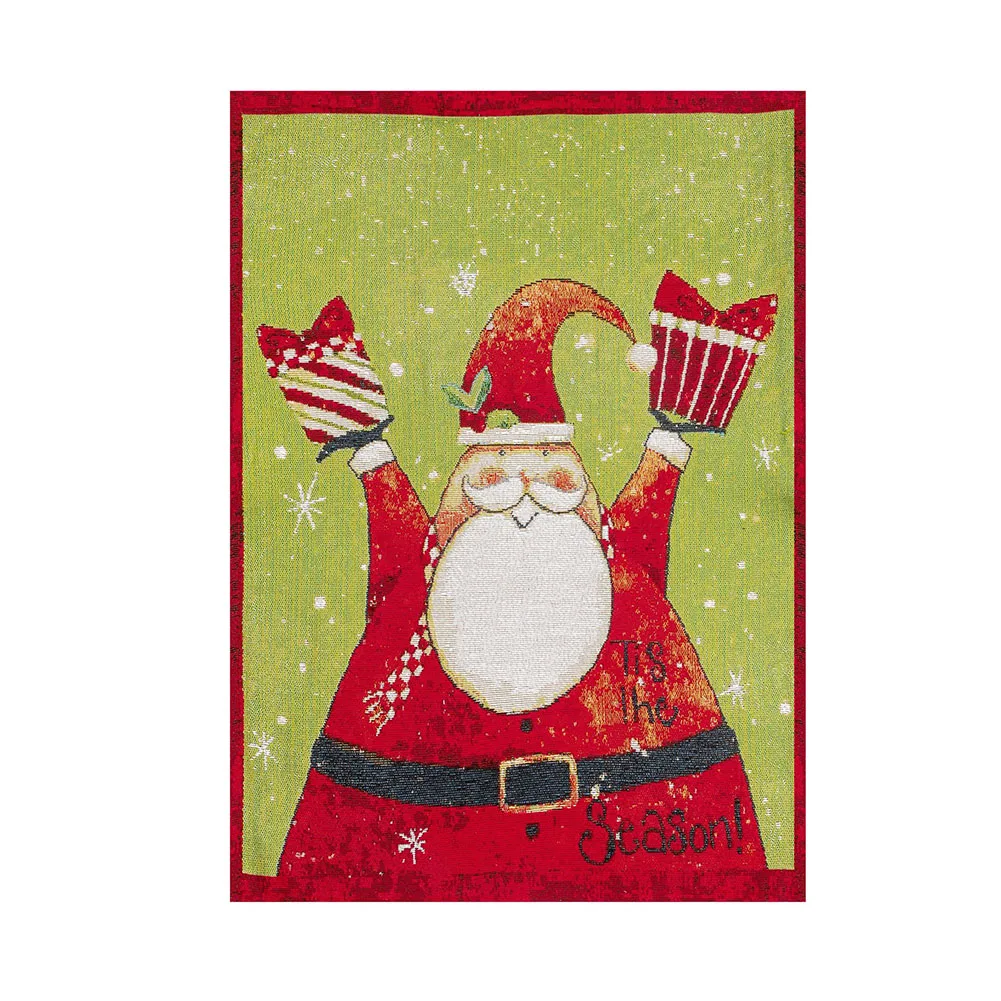 Covers For Christmas Decor Santa Claus Slipcovers For Chair 