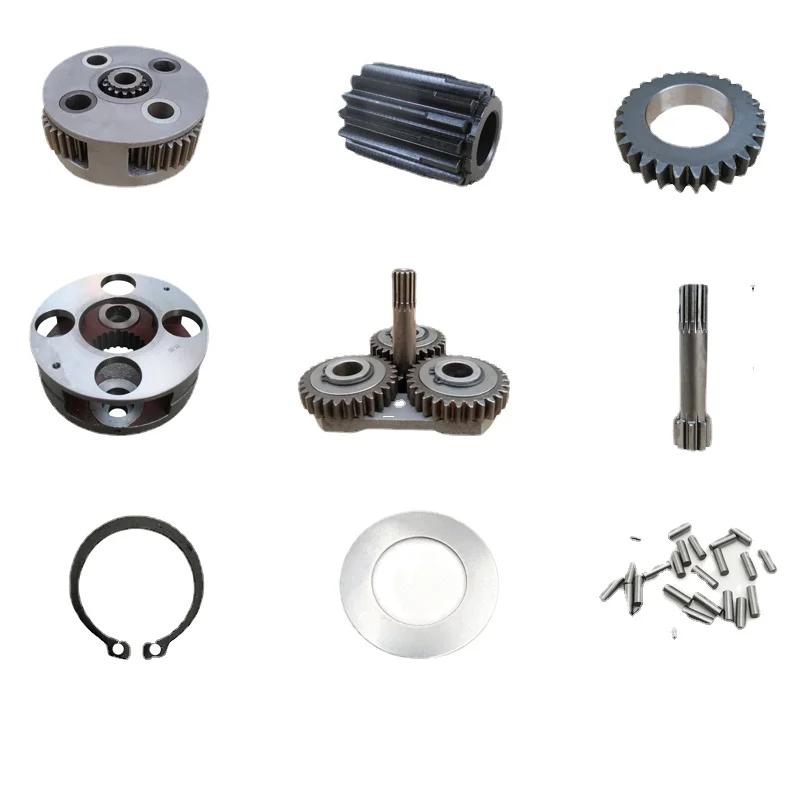 

Komatsu PC40MR-2 traveling first-class and second-class sun gear shaft bearing needle roller star tooth washer outer circlip