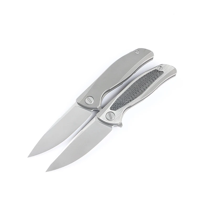 Складной нож с подшипником Green thorn F95NL лезвие VG10 из углеродного волокна + ручка