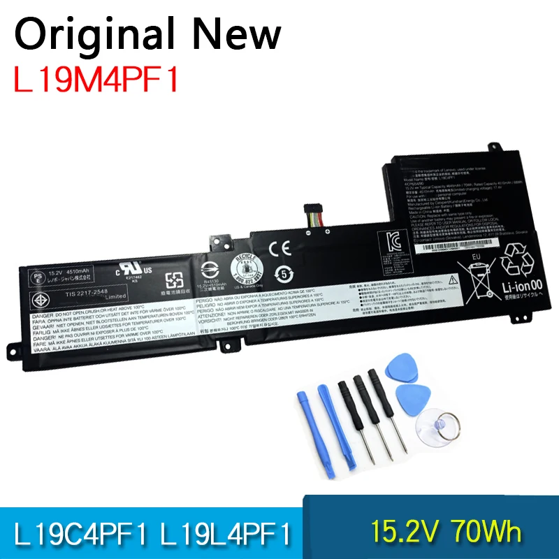 NEW Original Battery L19C4PF1 L19L4PF1 L19M4PF1 For Lenovo Xiaoxin 15 15ARE 15IIL 15ITL Air 15 15ARE 15ITL 15ALC 2020 2021