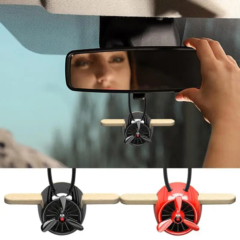 

Airplane Car Perfume Mirror Pendant Auto Long Lasting Scent Diffusion Air Freshener Car Fragrance Diffuser For Sedans SUVs