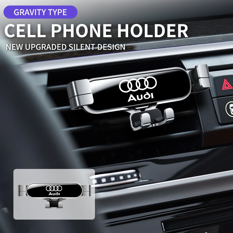 Автомобильный держатель для телефона Audi Q5 Q7 Q3 A3 A4 A6 A5 A1 A8 Q8 Q2 A7 Quattro TT S3 S4 QS5 RS5 RS6