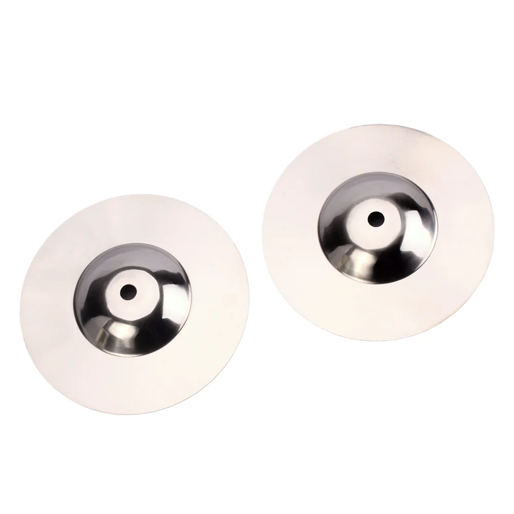 2 шт. барабанная тарелка для начинающих прочные аксессуары ударных инструментов