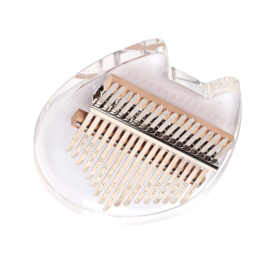 

17-Tone Lovely Kalimba Supplies Musical Instrument Thumb Piano Adults